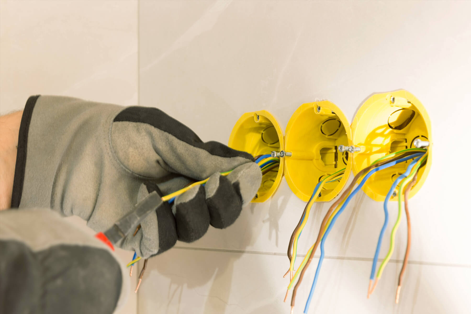 Rénovation électrique complète d'un logement