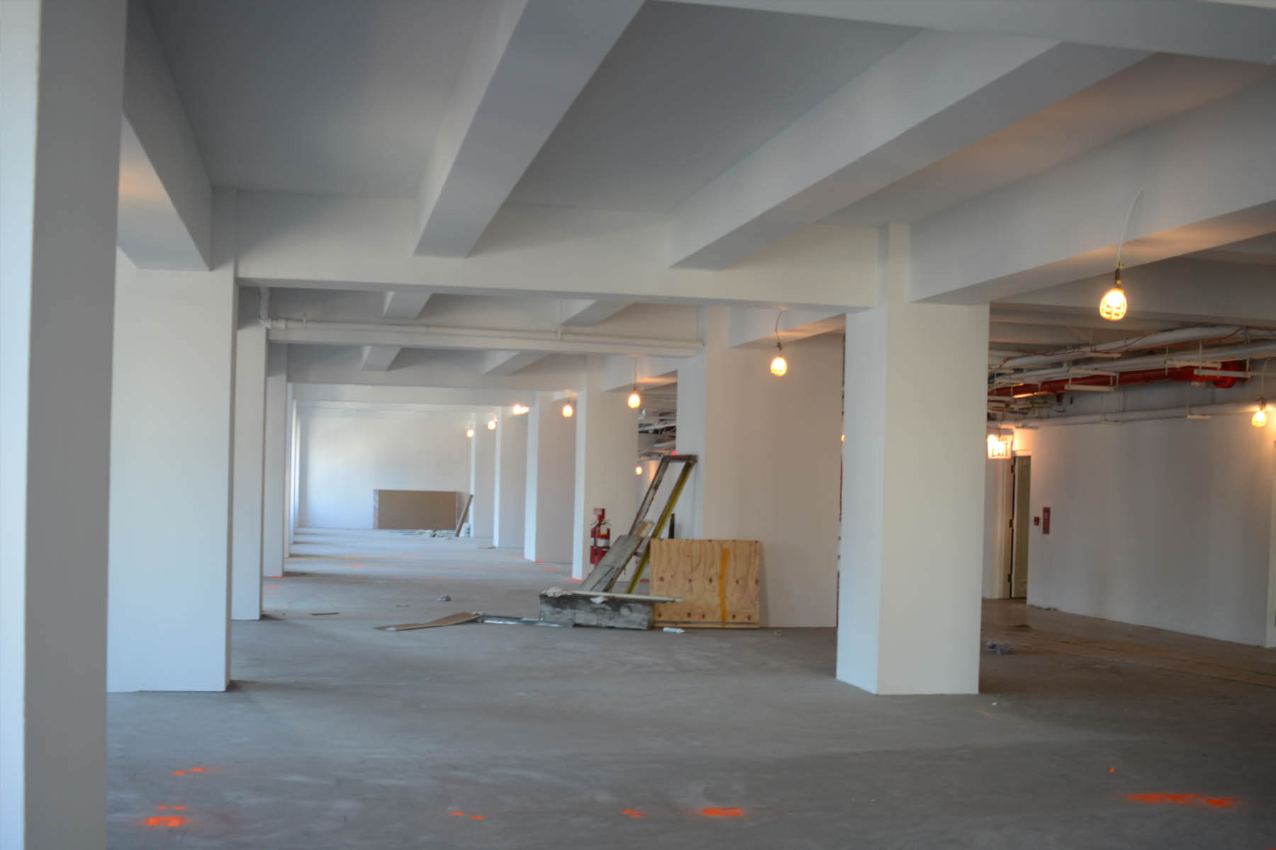 Cloisons, finitions, sols et plafonds après réhabilitation